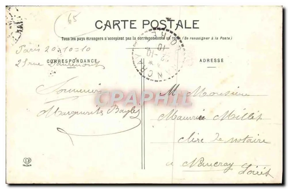 Tal von Lesponne, nahe Bagnères — Pic des Tours Bigourtère — Les Hautes-Pyrénées, n°514 - Rückseite