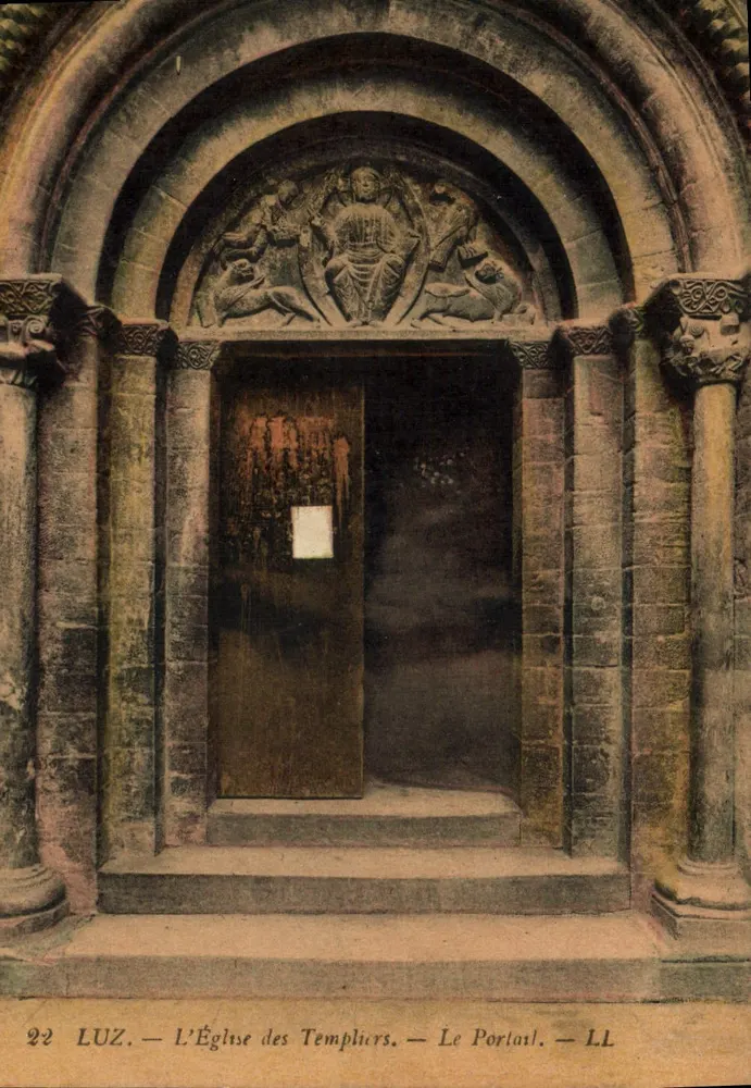 Luz — Die Kirche der Templer — Der Portal — LL - Vorderseite