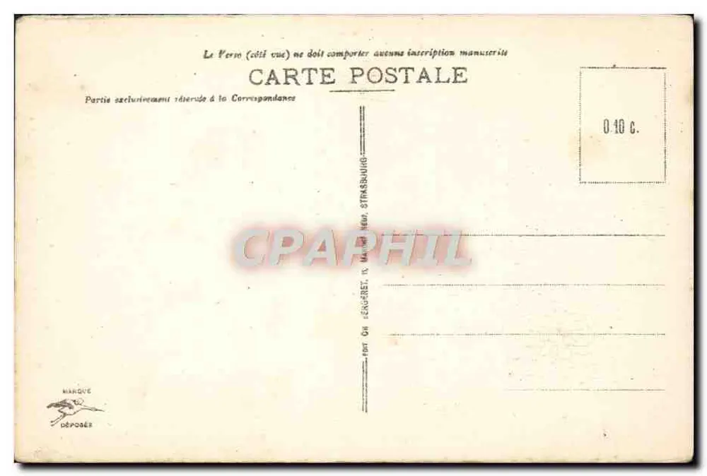 Monte Sainte-Odile (alt. 763m) — Ruínas de Birkenfels — Editor Gengeret, n°14 - Verso