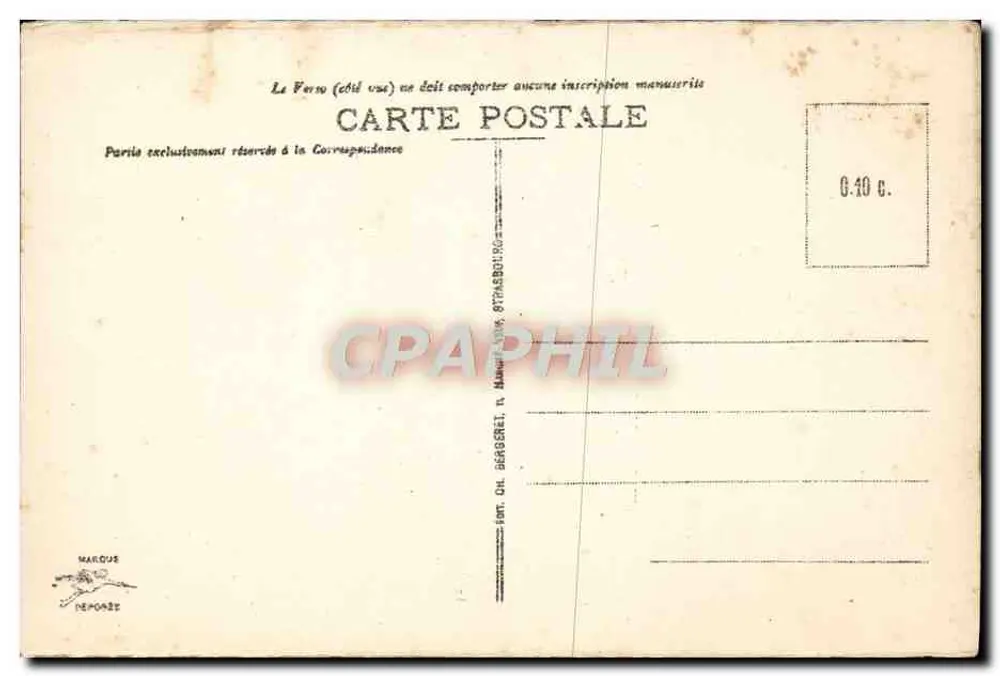 Mont-Sté-Opile (alt. 763m) — Cour do Convento — editor MARCUES, n° 18 - Verso