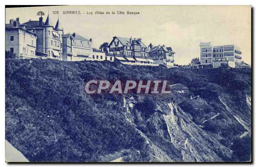 Biarritz - Villas nad wybrzeżem Basque — n° 106 - Awers