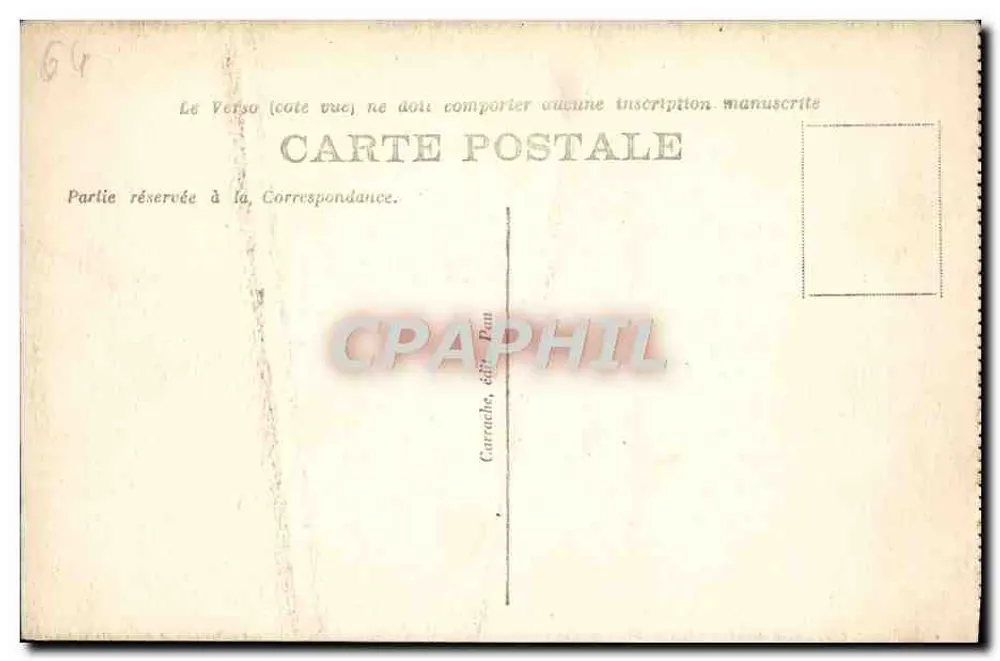 Pau — Panorama e Ponte de Jurançon — C.C.I. Pau - Verso