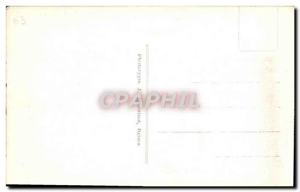 Clermont-Ferrand — Notre-Dame-du-Port — Allgemeiner Blick — Cliché H. Leflière Coton - Rückseite