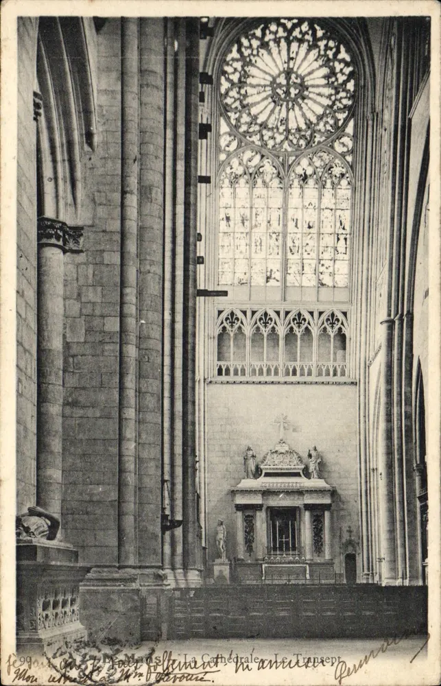 A Catedral, O Transepto — Paimpol — Editor: F. Folléaum, n°99 - Frente