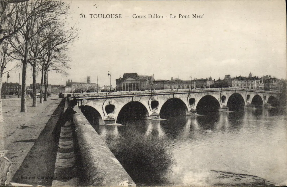 Toulouse — Cours Dillon — Il Ponte Nuovo — Edizione Clemence-Leaure, n°70 - Recto