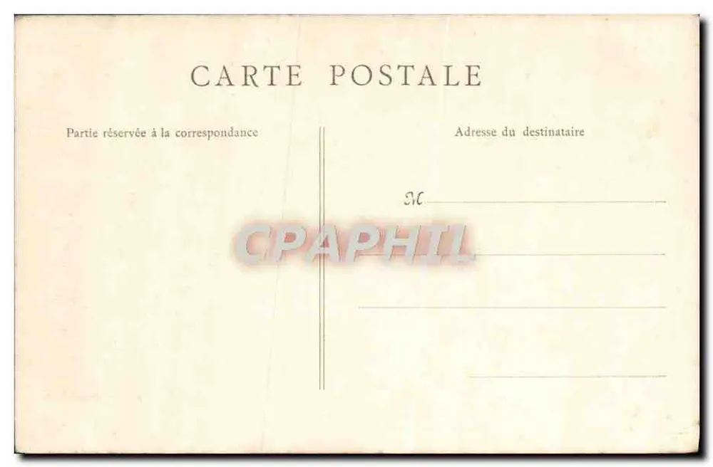 Orléans — A Prefeitura — B. F., Paris, n° 41 - Verso