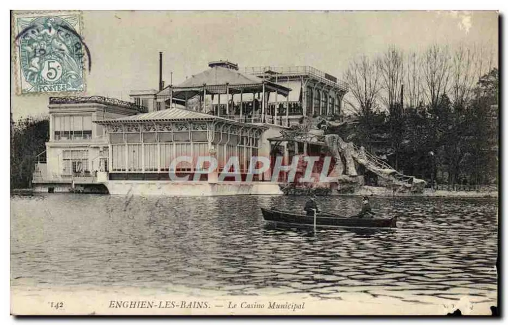 Enghien-les-Bains — Das Casino Municipal — anonymer Verleger, Nr. 142 - Vorderseite