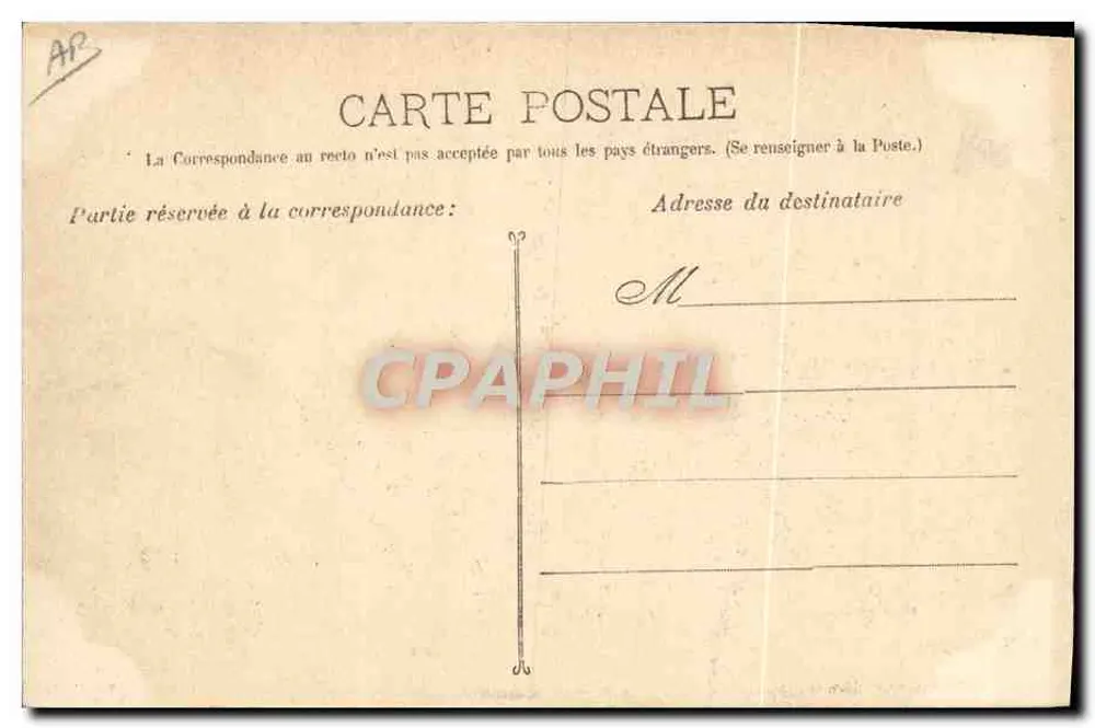 Französische Marine - 172 - Musik an Bord — Verlag Clavel - Toulon - Rückseite