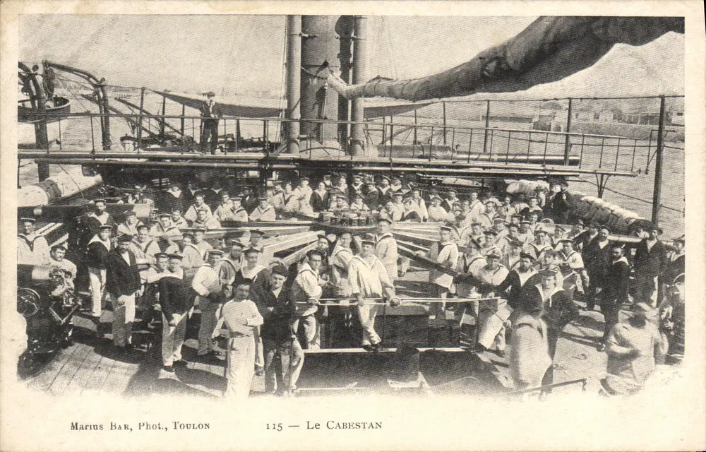 O Cabestan — Toulon — Marius Bar, Fot., Toulon — n° 115 - Frente