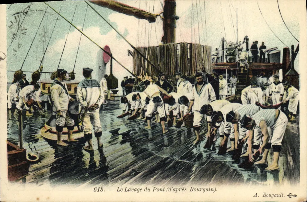 Brücke Reinigen — nach Bourgain — A. Bougaull, n° 618 - Vorderseite