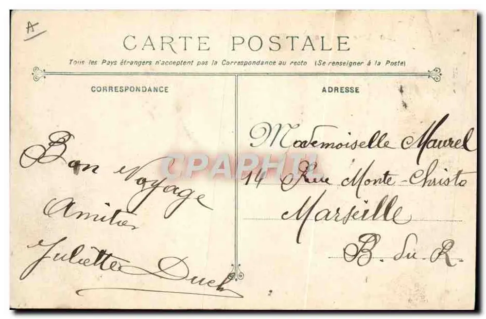 Mississy während der Explosion des IÉNA — Prototypierung Marins Bar, Toulon — Nr. 220 - Rückseite
