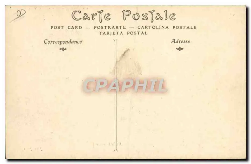 Avião do Capitão Ferber — A Conquista do Ar — Cliché Prognager - Verso