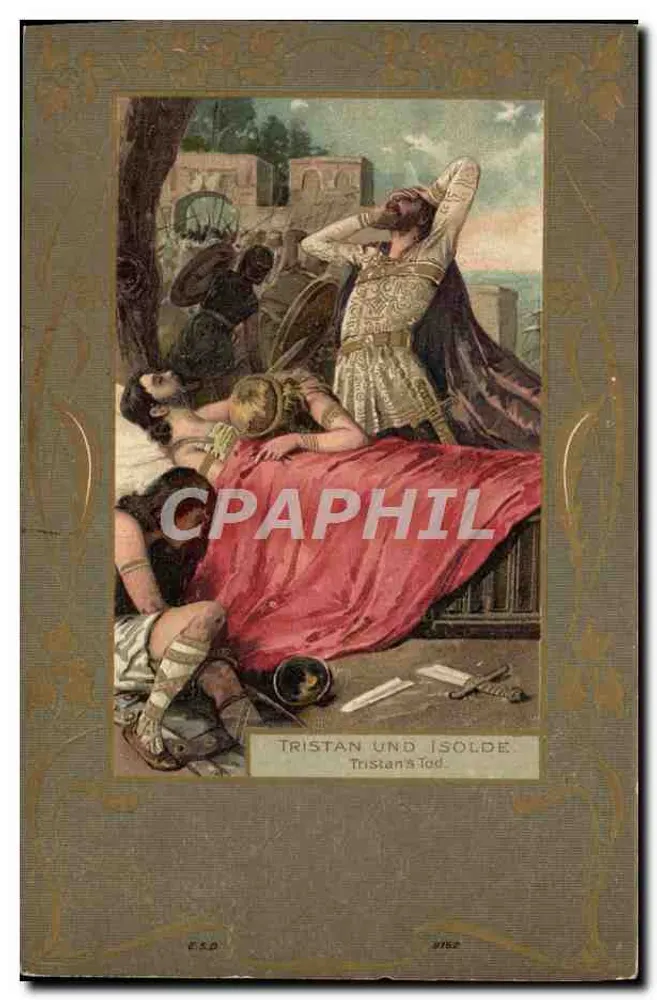 Tristan und Isolde — Tristan's Tod — E.S.O. n° 9162 - Vorderseite