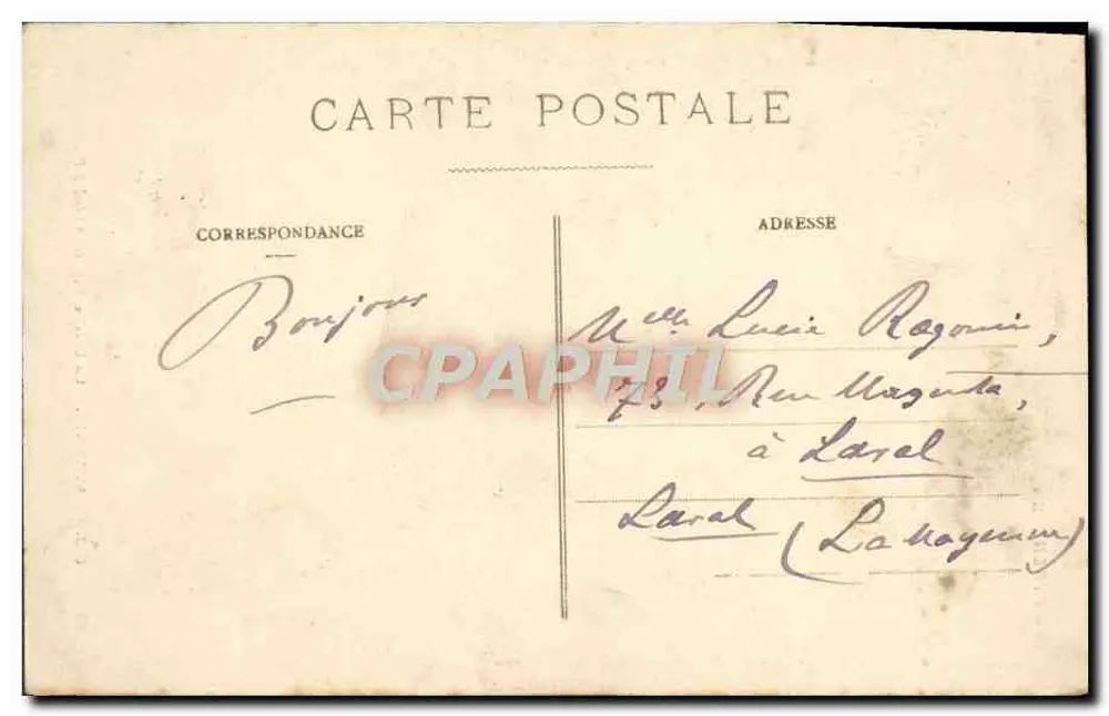 Os Pirineus — A Brecha de Roland (lado da França) — Gavarnie, n°693 - Verso