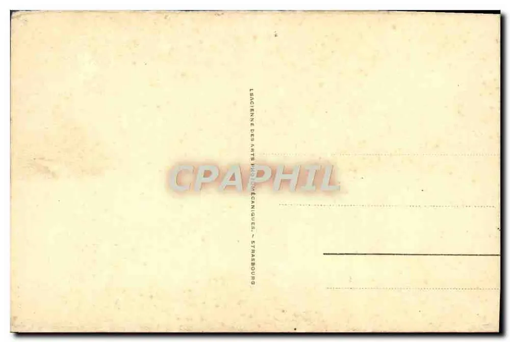 Estrasburgo - As Cegonhas — editor Sociedade dos Artes Fotográficas, n°35 - Verso