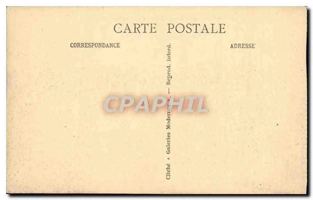 Bergerac — Allgemeine Ansicht der Kirche Notre-Dame — Galeries Moderntes - Rückseite