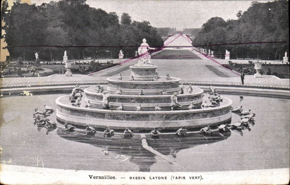 Versailles — Bassin Latone (Tapete Verde) — Editor Bonzel - Frente