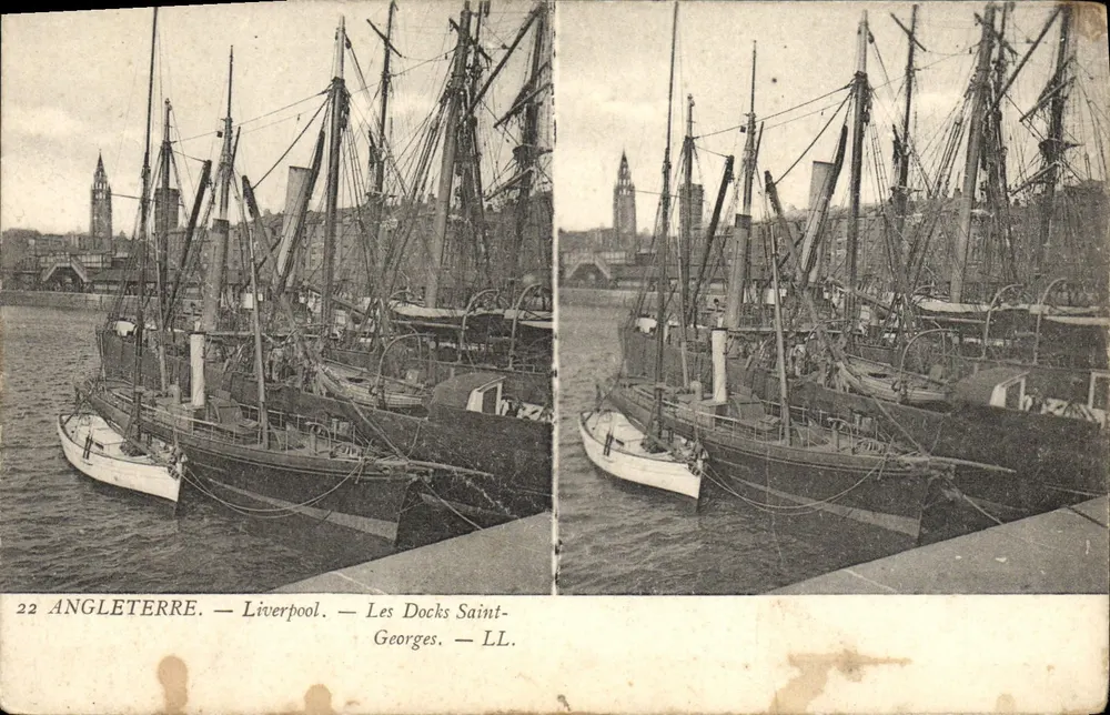 Liverpool — De Docks van Sint-Georges — LL. - Voorkant