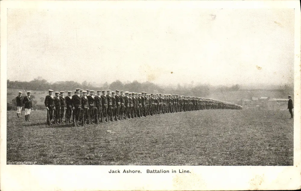 Batalhão em linha — Jack Ashore — Foto de Jack Ashore - Frente