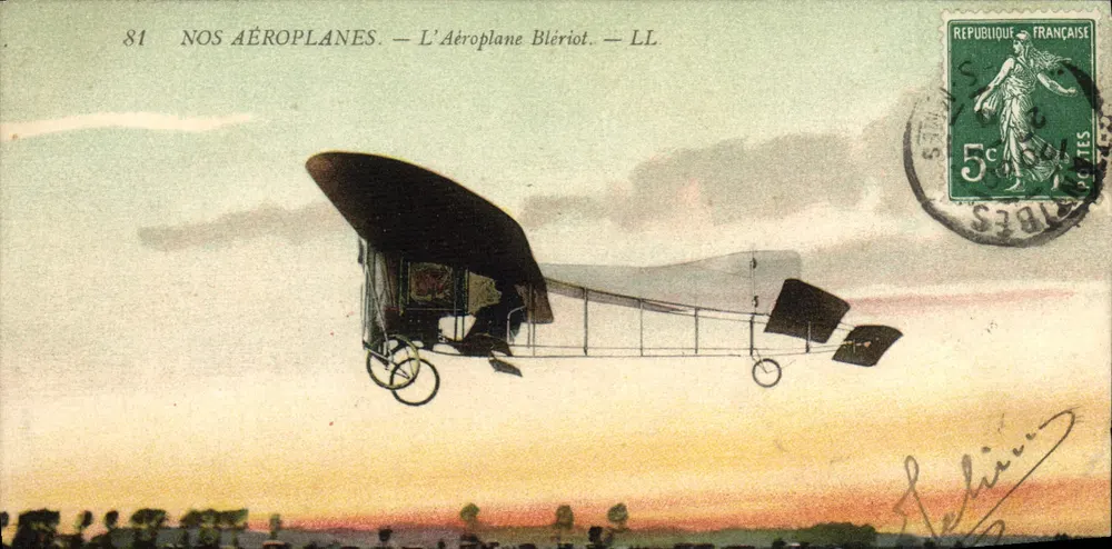 O Avião Blériot — LL — Nossos Aviões — Série 81 - Frente