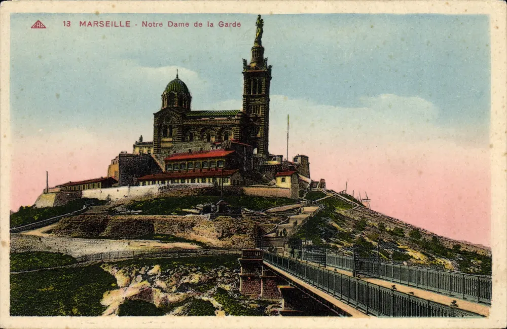 Marseille - Nossa Senhora da Guarda — editor CAP, n° 13 - Frente