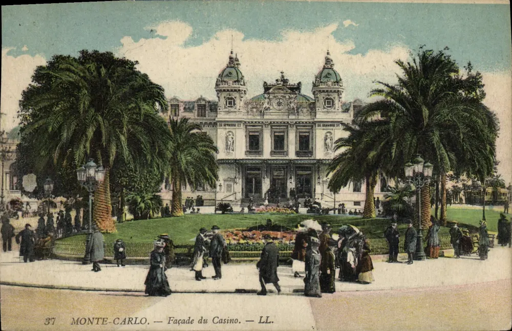 Monte-Carlo — Fachada do Casino — LL. n°37 - Frente