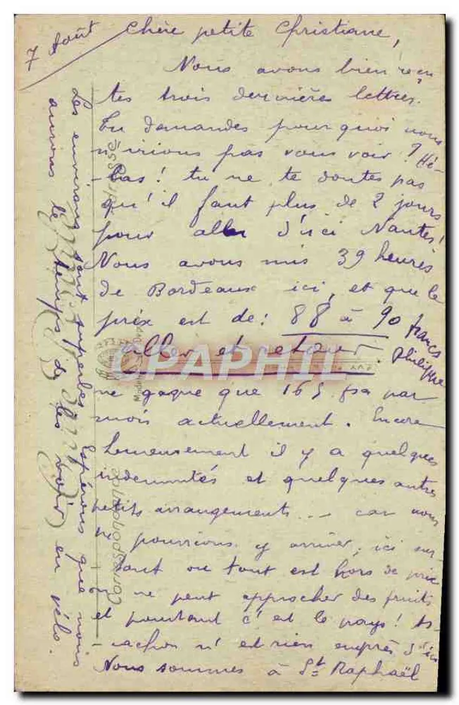 Théoule - Éstérel — Rota da Corniche — Selecta LL - Verso