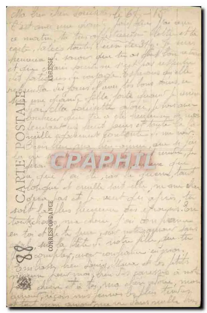 Bussang (Vosges) — Militärbaracken — d. Welck, N° 6456 - CL.M. - Rückseite