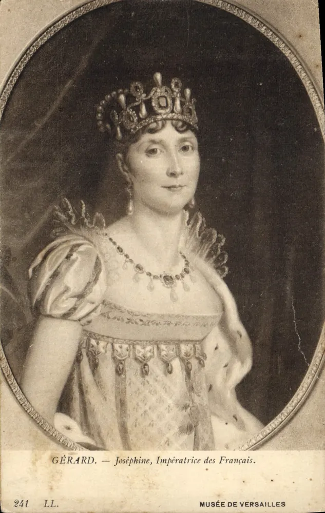 Joséphine, Impératrice des Français — portrait au musée de Versailles — éditeur GÉRARD, n° 241 - Vorderseite