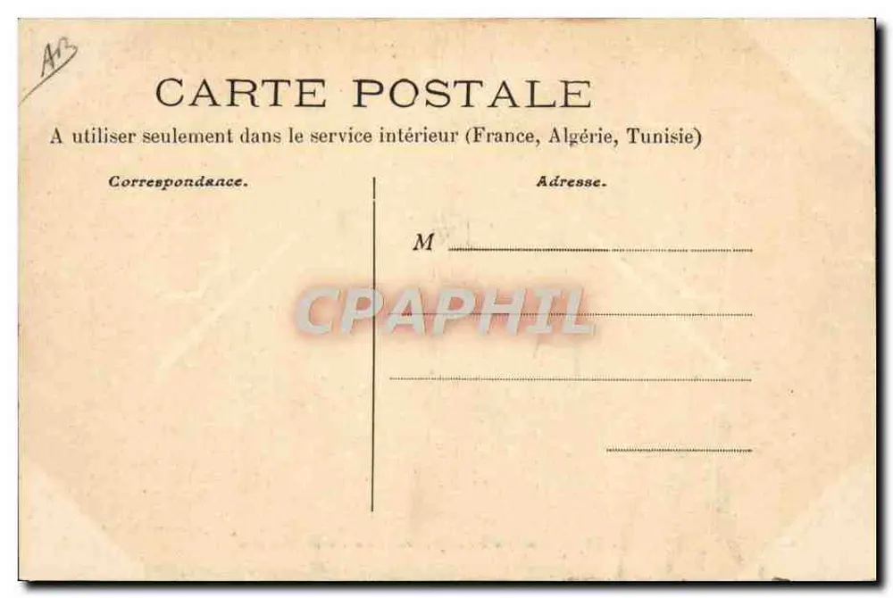 Marine Française — Der Schuss mit dem Kanon — Sammlung Graud, n° 133 - Rückseite