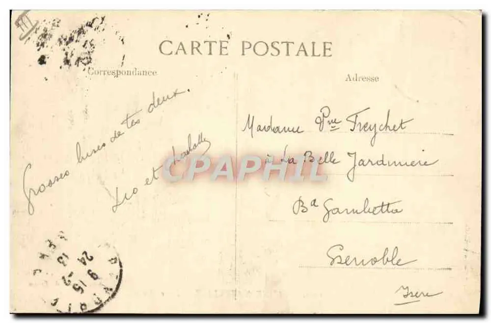 MARINE NATIONALE — As cores — Para as Senhoras da França — Editora BLD, n° 1266 - Verso