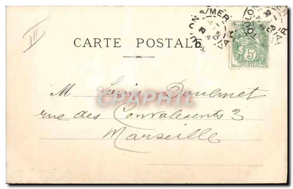 Um Plat de Foutiers a Bord — M. BAR. Fot. Toulon, n°73 - Verso