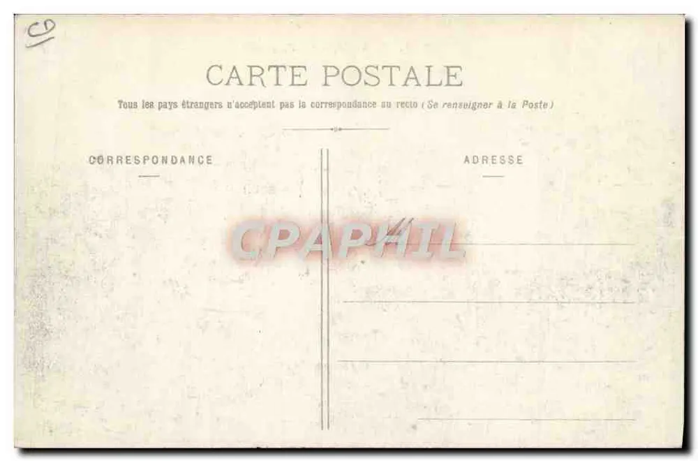Het Vliegtuig Farman — 960 — J.H. - Achterkant