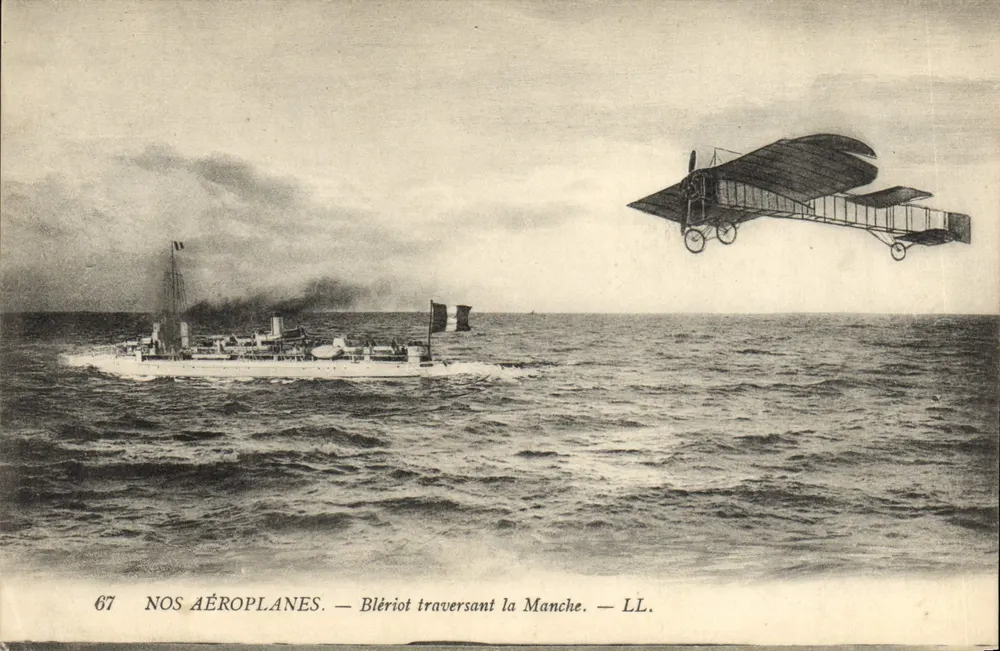 Blériot überquerend den Kanal — LL. — LL. — N° 67 - Vorderseite