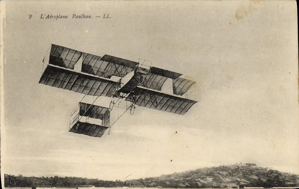 O Avião Paulhan — LL. — Editor LL. - Frente