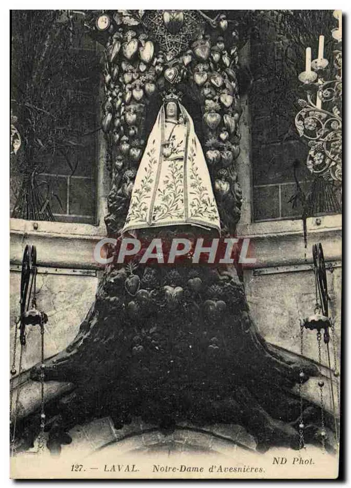 Nossa Senhora de Avesnières — Laval — ND Phot. - Frente