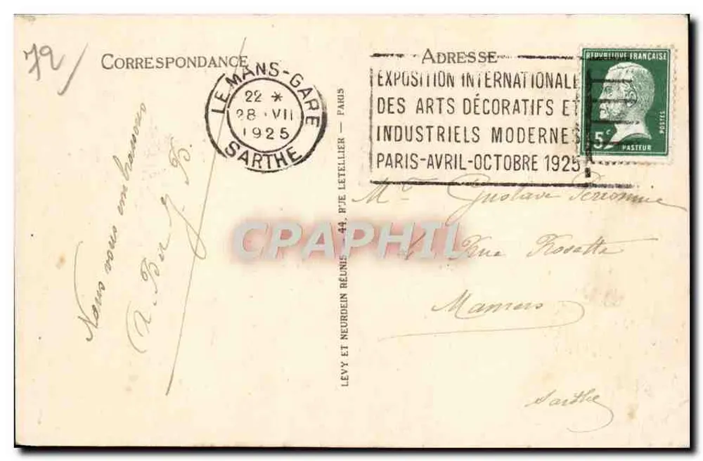 Le Mans - Velhas Casas — LL, editor Japy - Verso