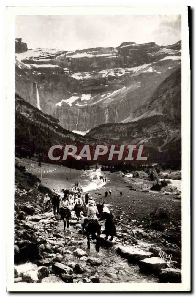 Gavarnie - Retorno do Cirque — Edição Photo Véritable - Lourdes - Frente
