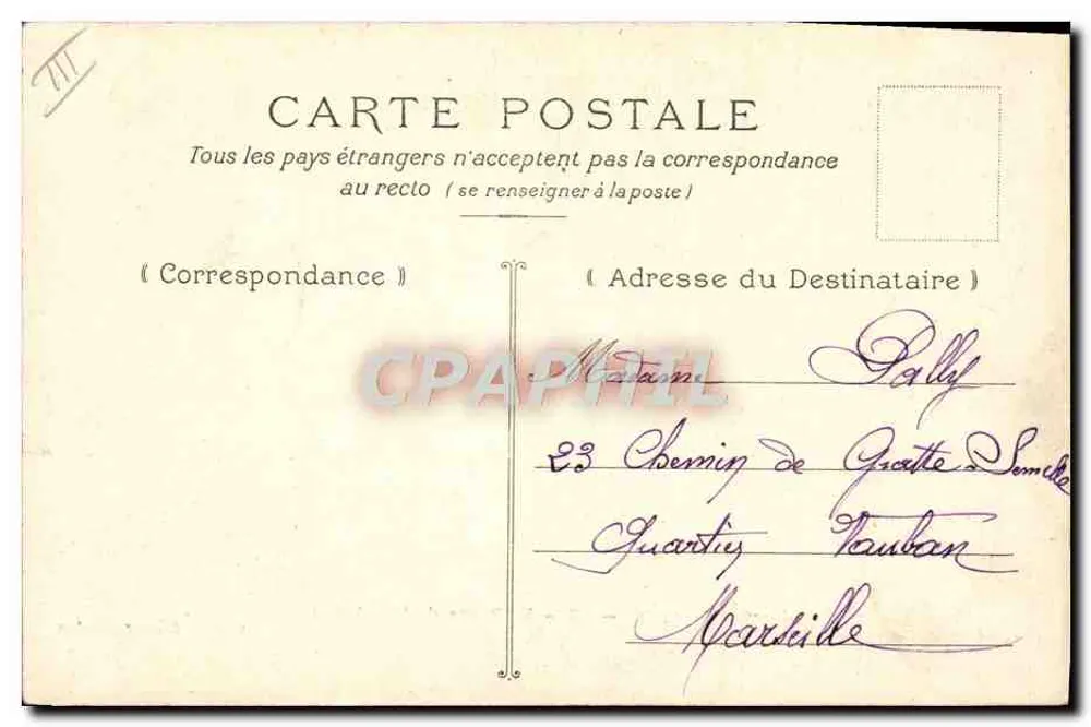 The Crew's Meal — French Navy — 66 — Giraud Cliché — Clavel, publisher, Toulon - Back