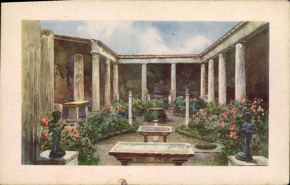 Pompeia - Casa dei Vettii — editor 'Astro' e número de série não visível - Frente
