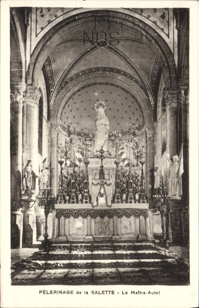 Pélerinage de la Salette - Le Maître-Autel - Recto