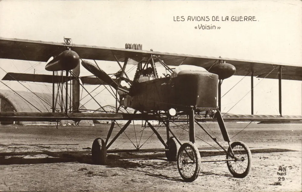 Voisin-Flugzeug — Die Flugzeuge des Krieges — A.N. Paris 29 - Vorderseite