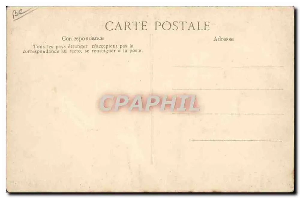 Nouvelle Machine à voler de PAULHAN — série 296 — éditeur non visible - Verso