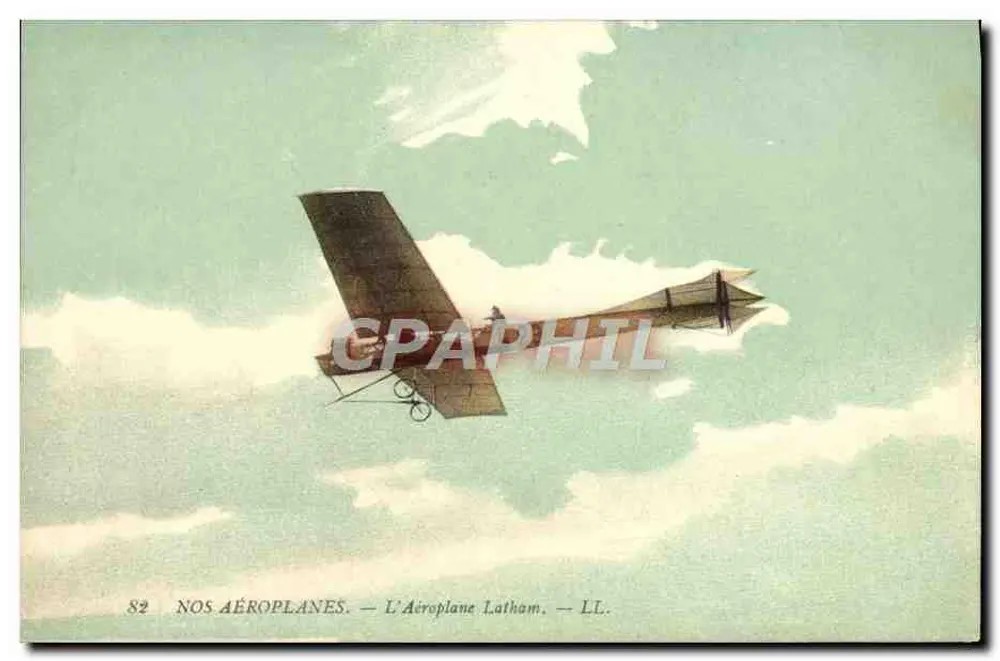O Avião Latham — Nossos Aviões — LL. - Frente
