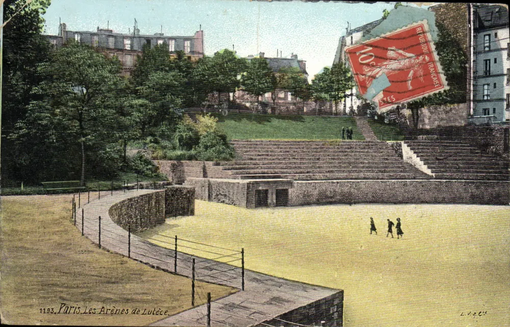 Paris. As Arenas de Lutèce — editor L. V. C. S. - Frente