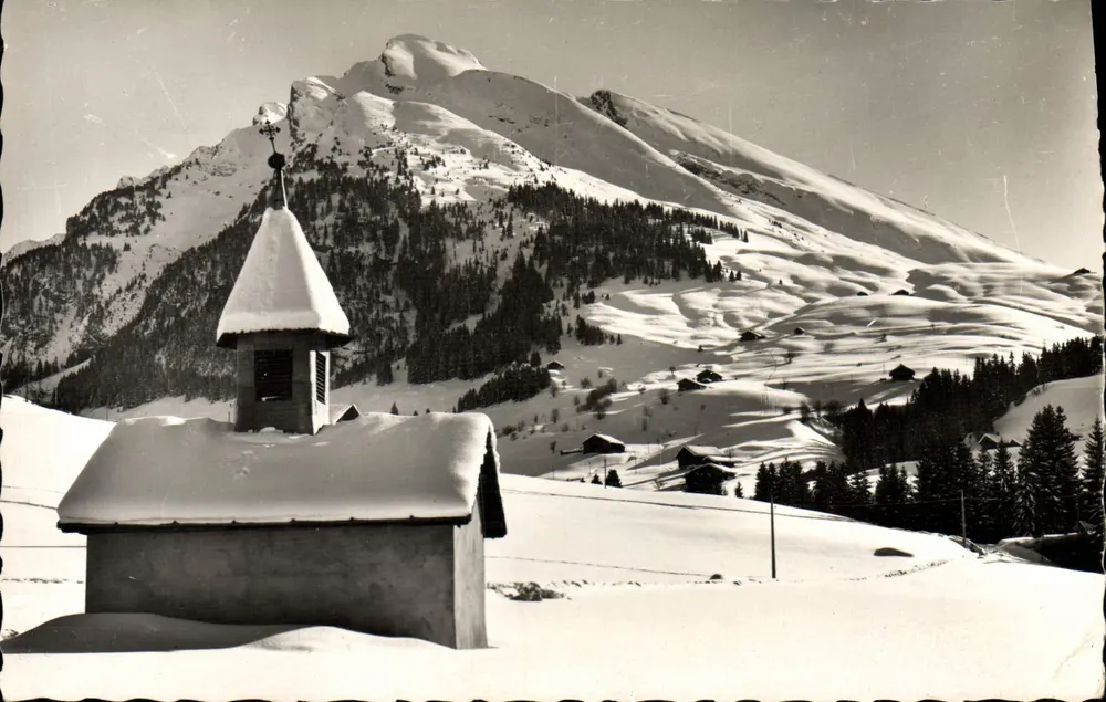 La Clusaz (Alta Saboia) — A Capela do Gotty — Edição GLL - Frente