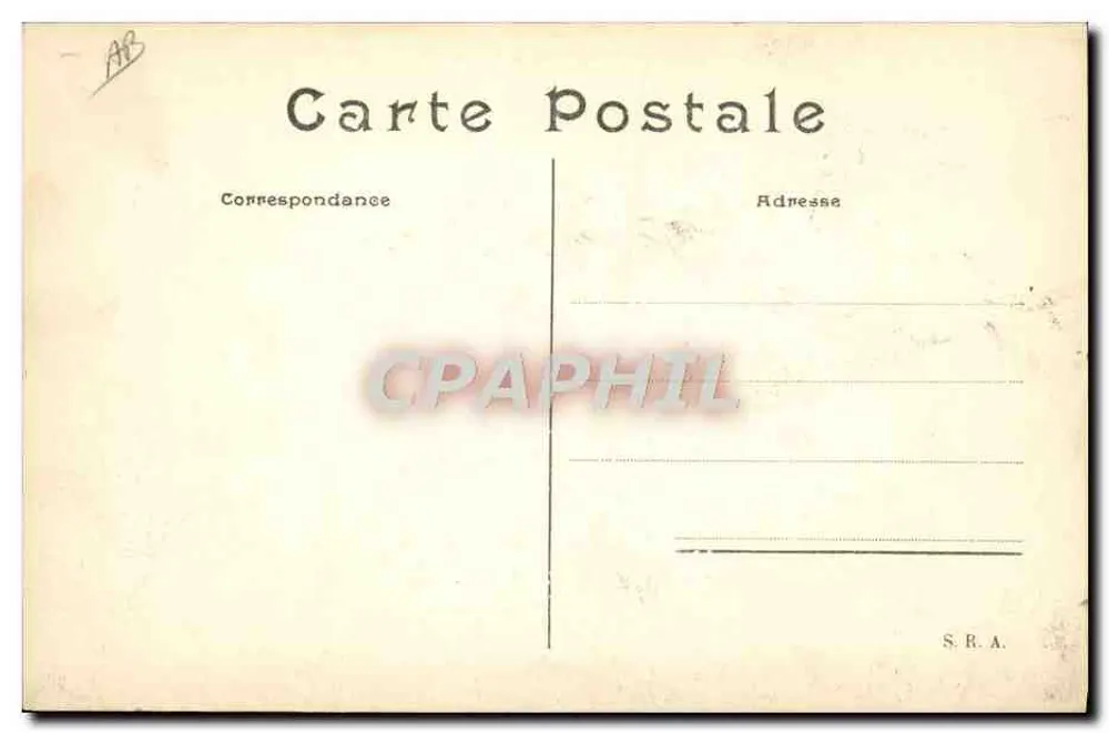 Paulhan fliegt auf einem Voisin-Doppeldecker — Serie 57 — Verlag S.R.A. - Rückseite