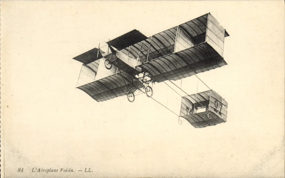 Das Voisin-Flugzeug — LL — n°84 - Vorderseite