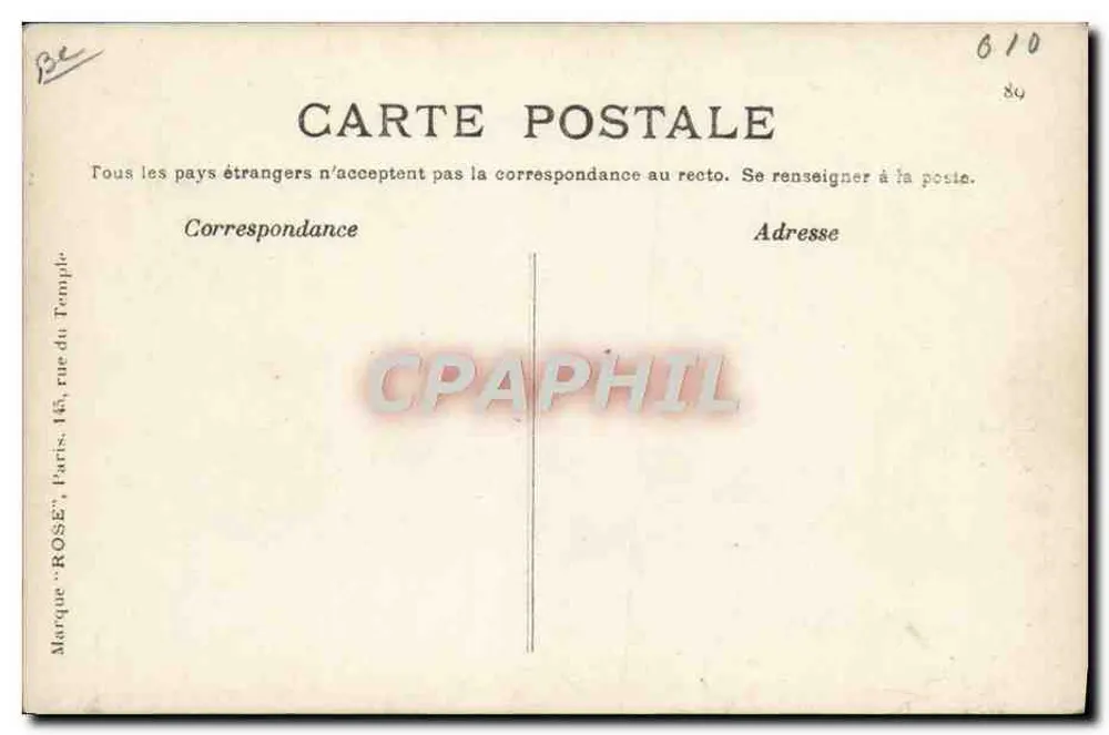 Arienne - H. Farman, op zijn vliegtuig — Loccomotion Aérienne, n°42 - Achterkant