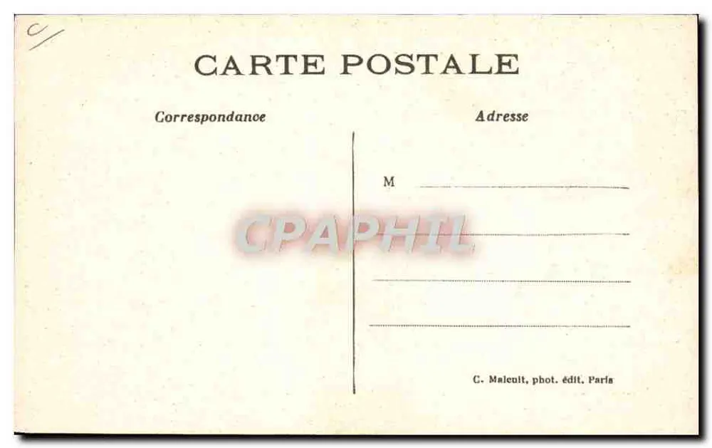 O Avião do Sr. Vuia — Os Pioneiros do Ar — C.M. n°17 - Verso